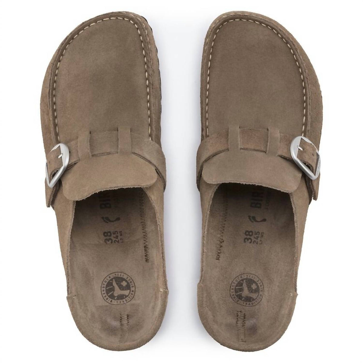 Birkenstock - Women's Buckley Suede Mules