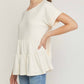 Entro - Short Sleeve Tiered Tunic
