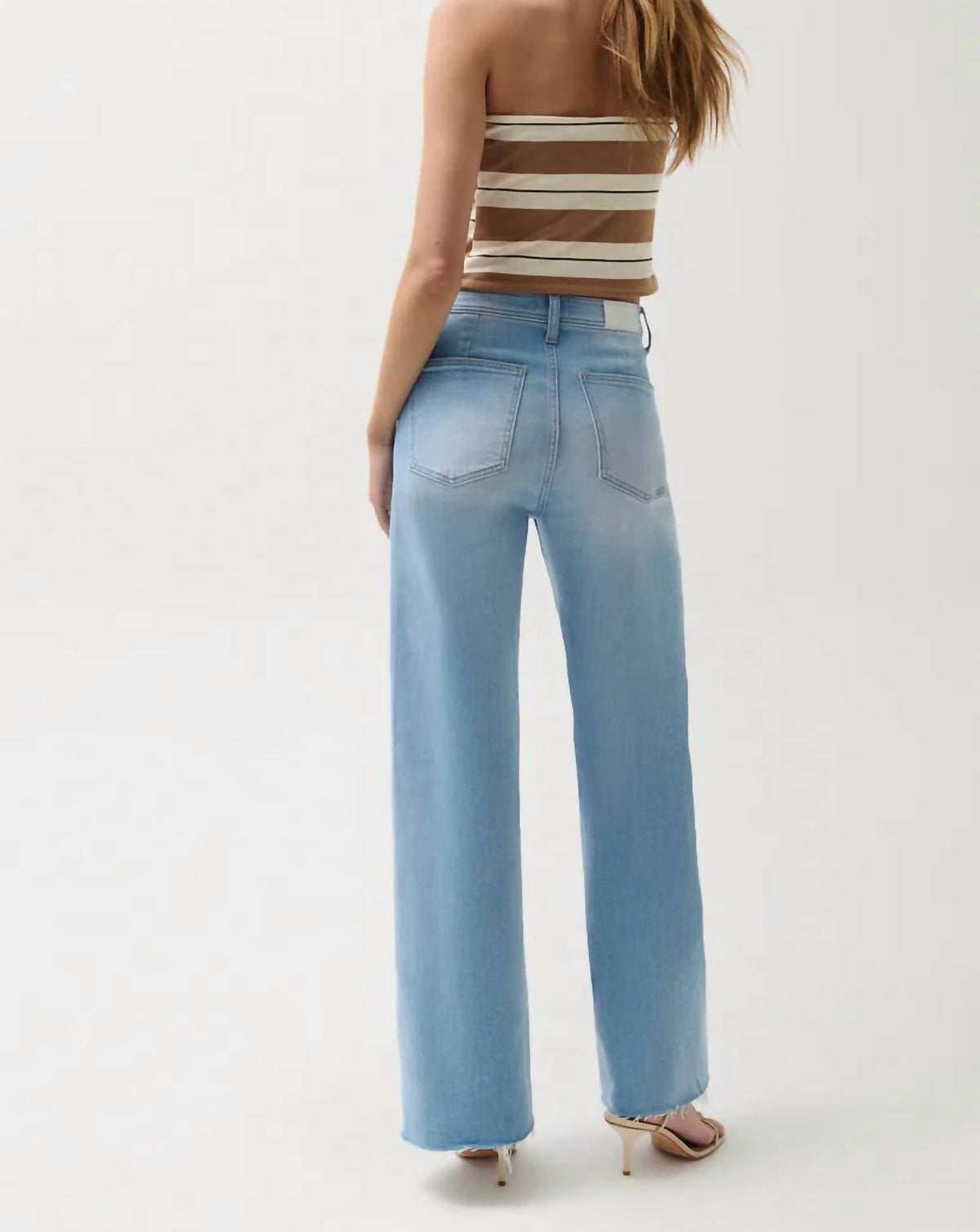 Pistola - Penny High Rise Wide Leg Jeans