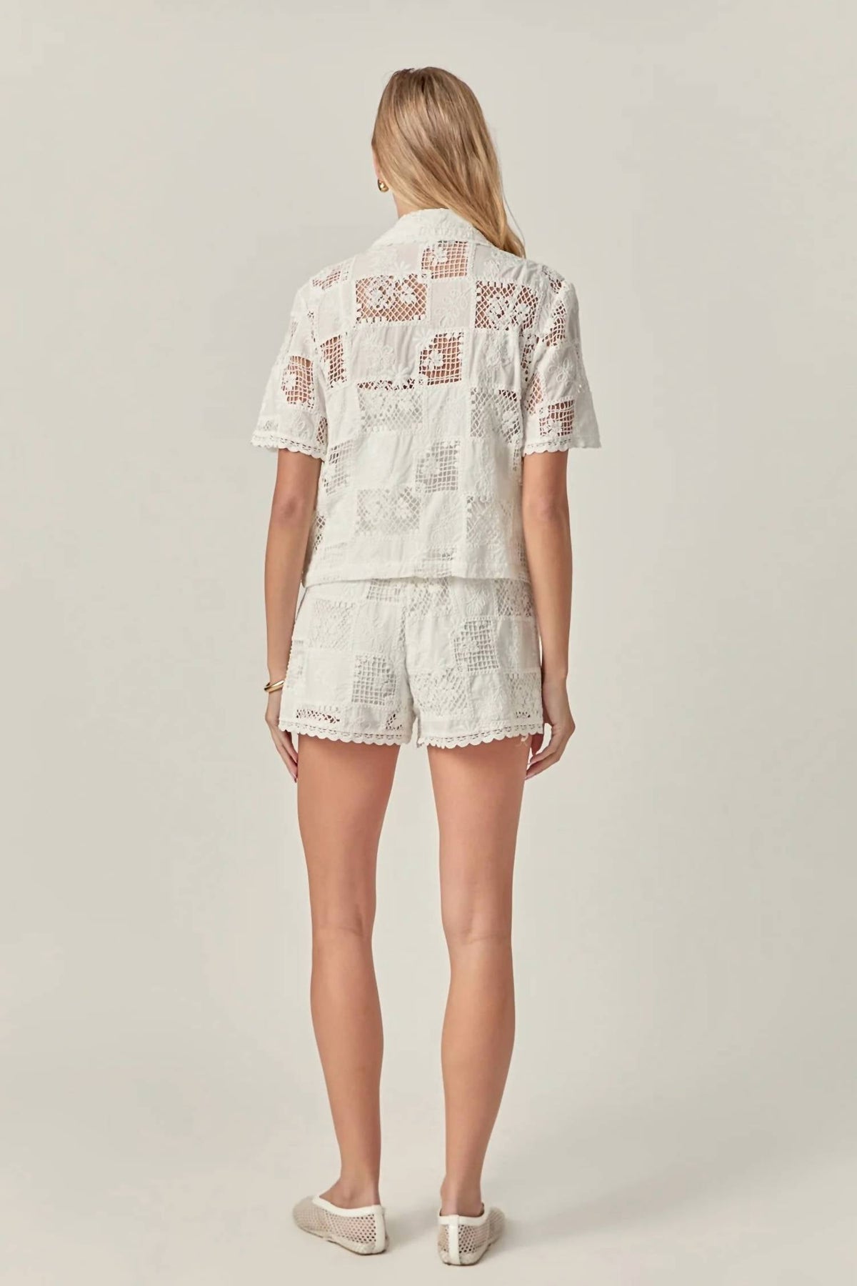 English Factory - Ibiza Embroidered Shorts