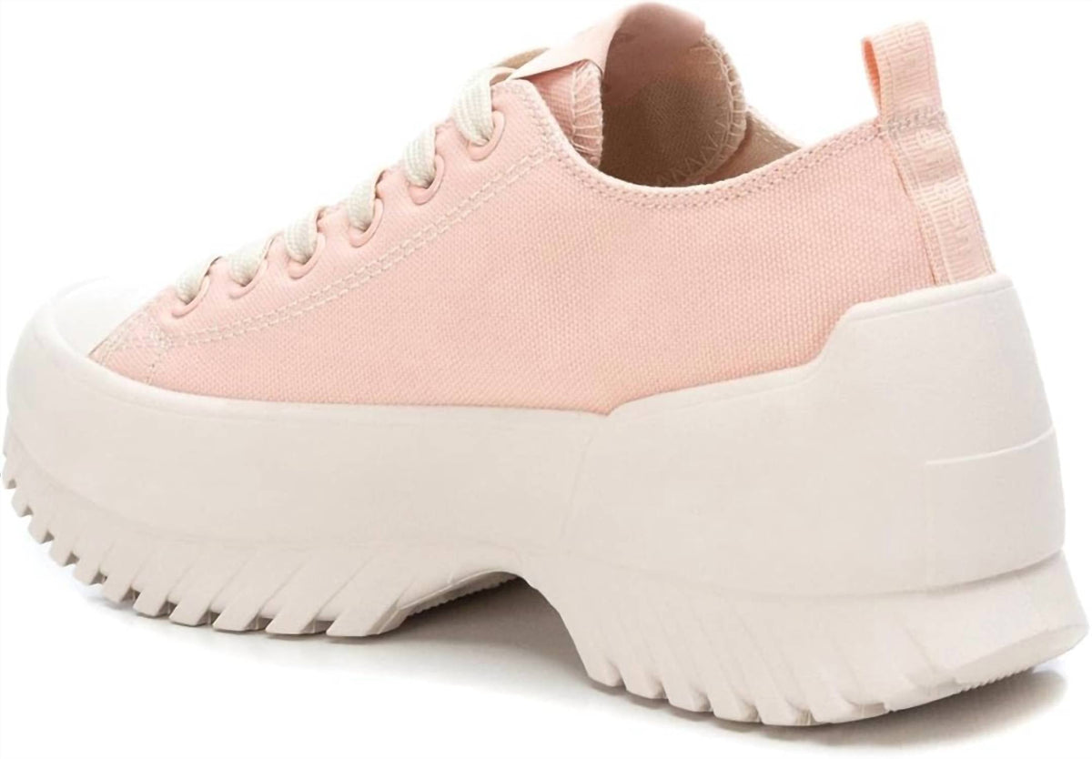 Xti - Women's Canvas Platform Sneakers