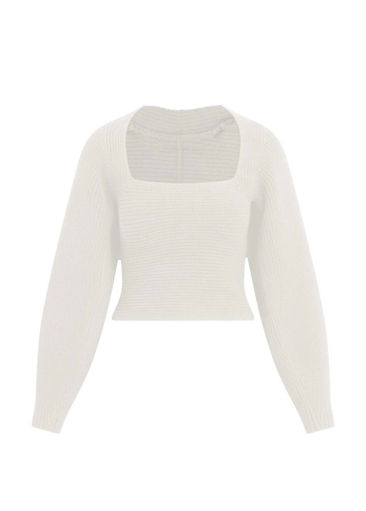 Joe'S Jeans - Alice Square Neck Long Sleeve Sweater