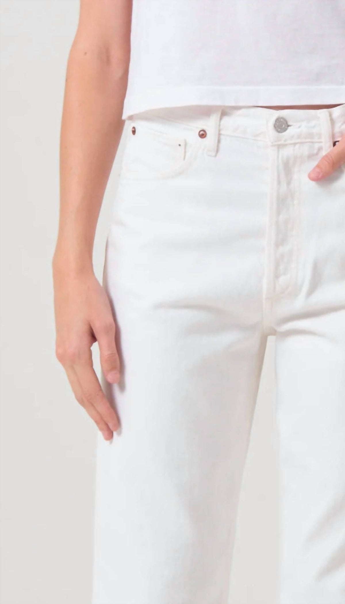 Agolde - 90's Crop Midrise Loose Straight