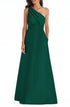 alfred-sung-one-shoulder-a-line-gown-in-hunter-size-14