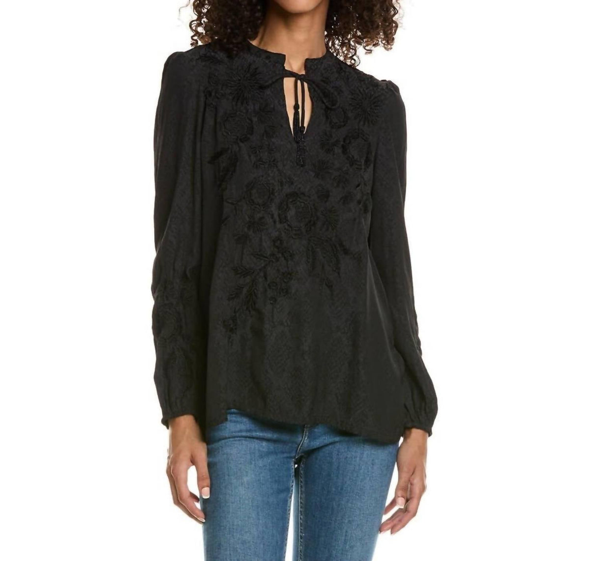 Johnny Was - Nova Velvet Back Blouse