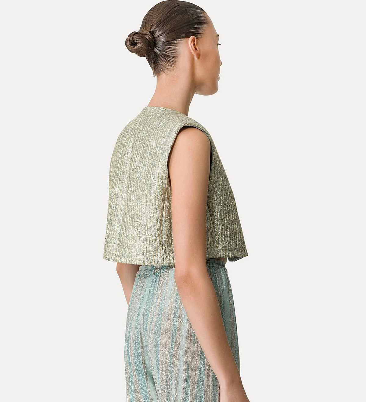 Forte Forte - Jacquard Vest with Diamante Detailing