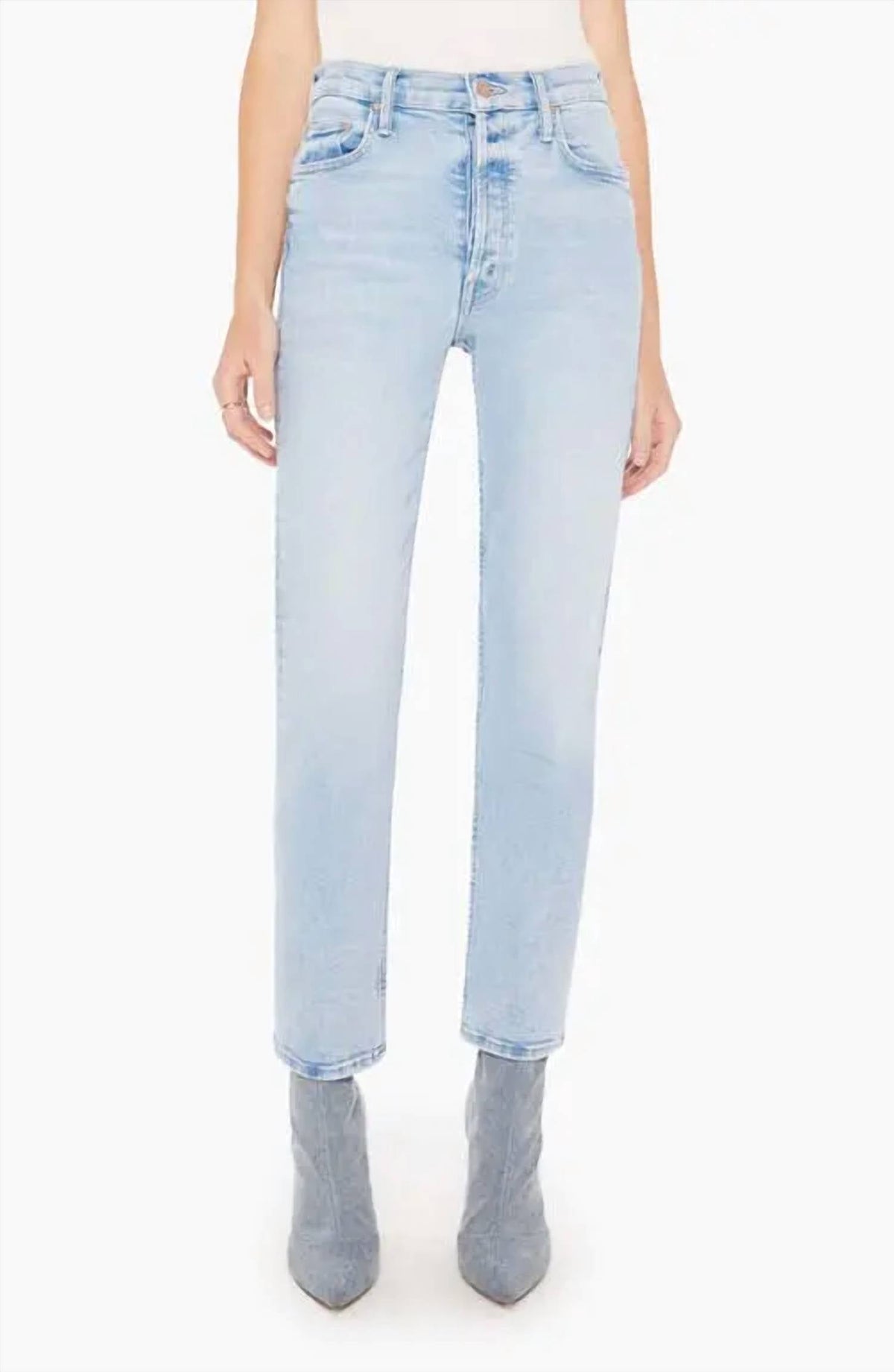 Mother - Tomcat Flood High Waist Ankle Jeans