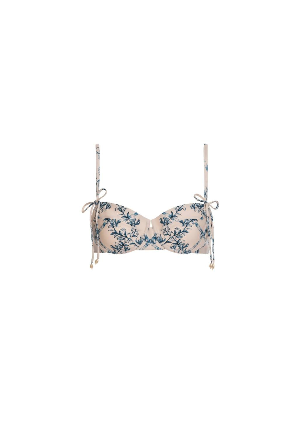 Agua By Agua Bendita - Sentido Gloriosa Tie Detail Bikini Top