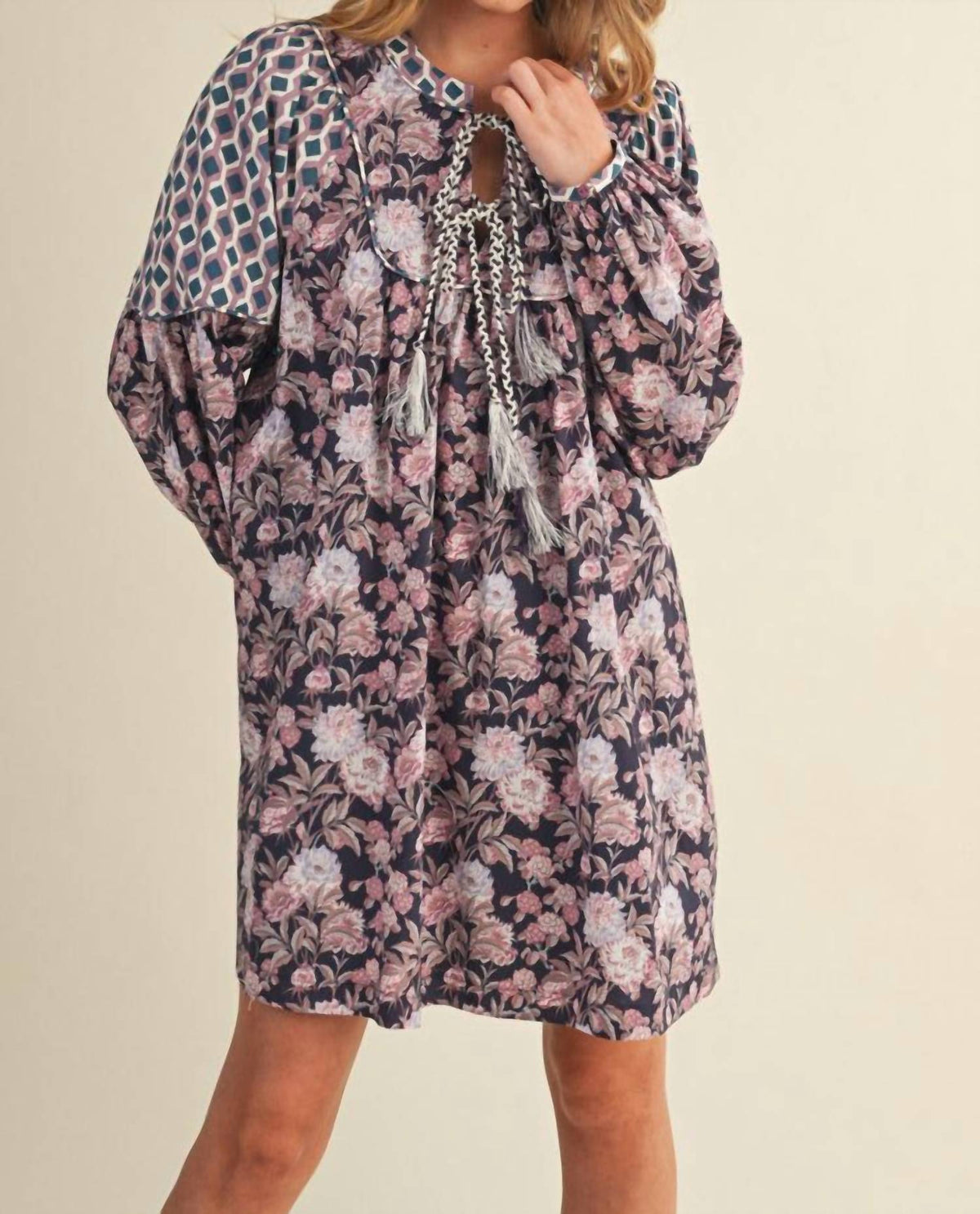 &Merci - Floral Swing Mini Dress