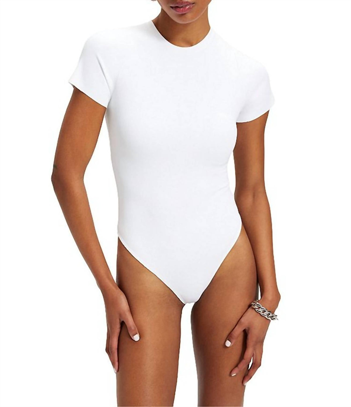 Good American - Scuba Crewneck Bodysuit