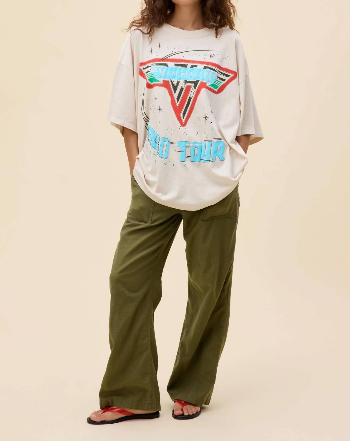 Daydreamer - Van Halen 1980 Tour One Size Tee