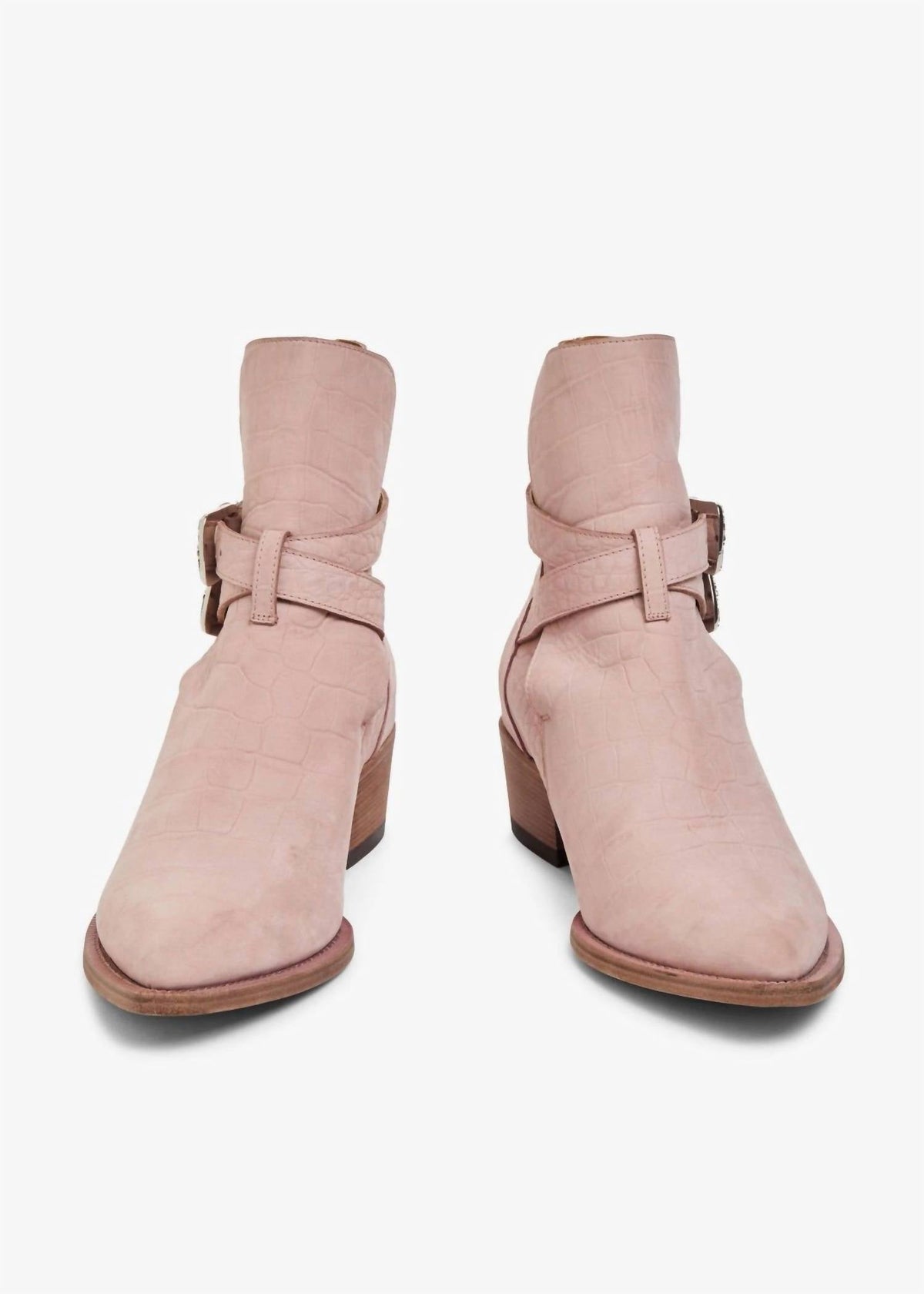 Amiri - Men's Croc Embossed Jodhpur Boots