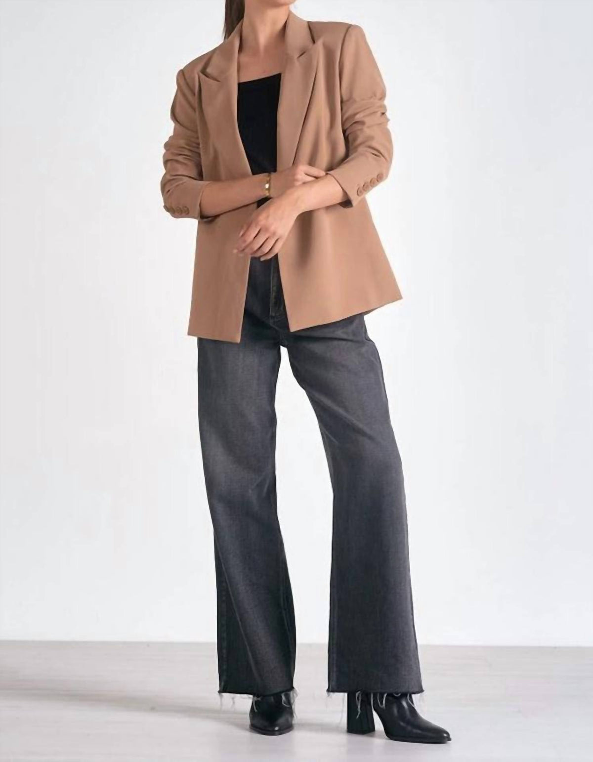 Elan - WIDE LAPEL BLAZER