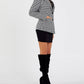 Zaalima Fashion - Long Sleeve Polyester Solid Color Regular Jacket