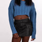 Blanknyc - Women's On Track Vegan Leather Skirt