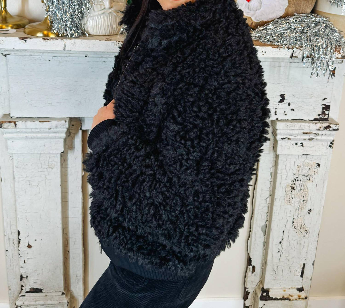 Elan - Sherpa Bomber Jacket