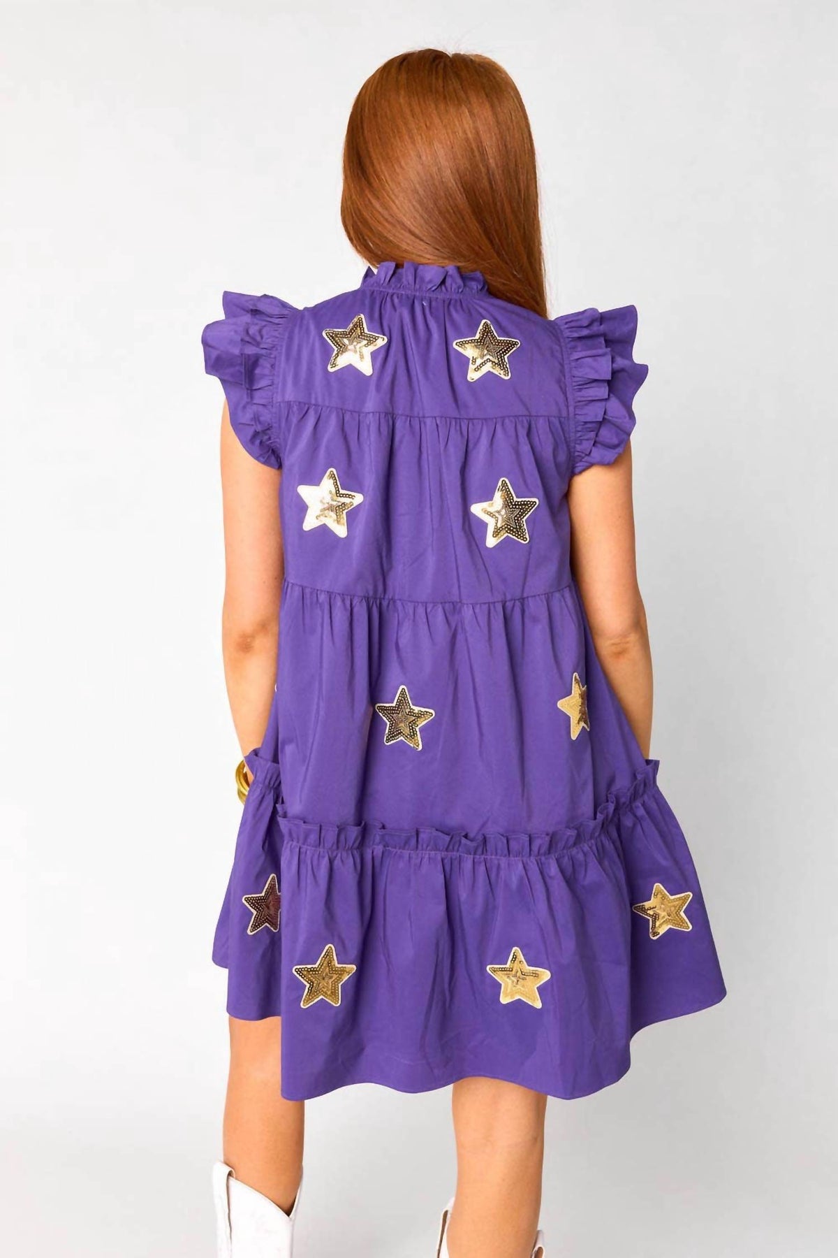 Buddylove - Aubrey Sequin Star Mini Dress