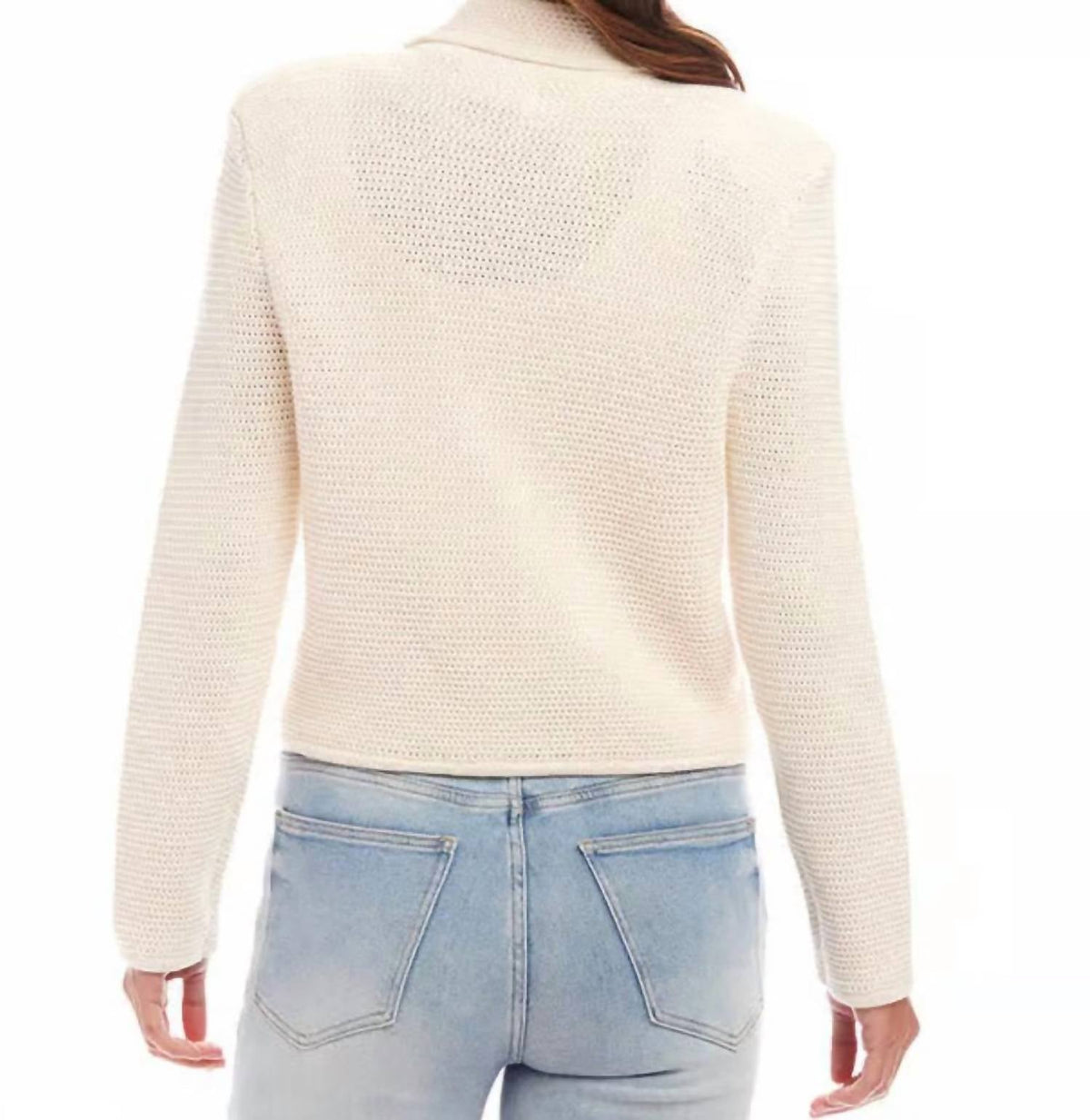 Karen Kane - Button Up Blazer Sweater