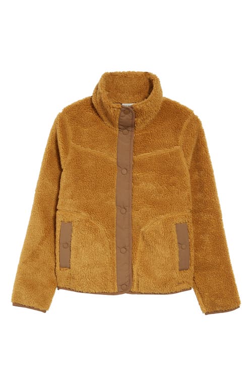 llbean-antique-gold-fleece-jacket-small
