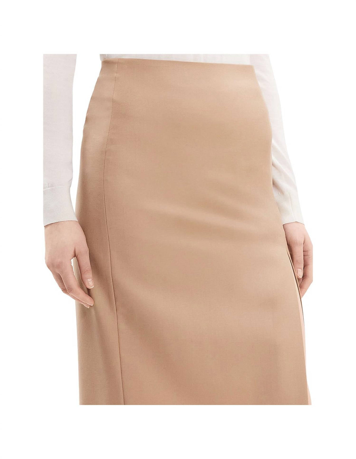 Theory - Side Slit Wool Skirt