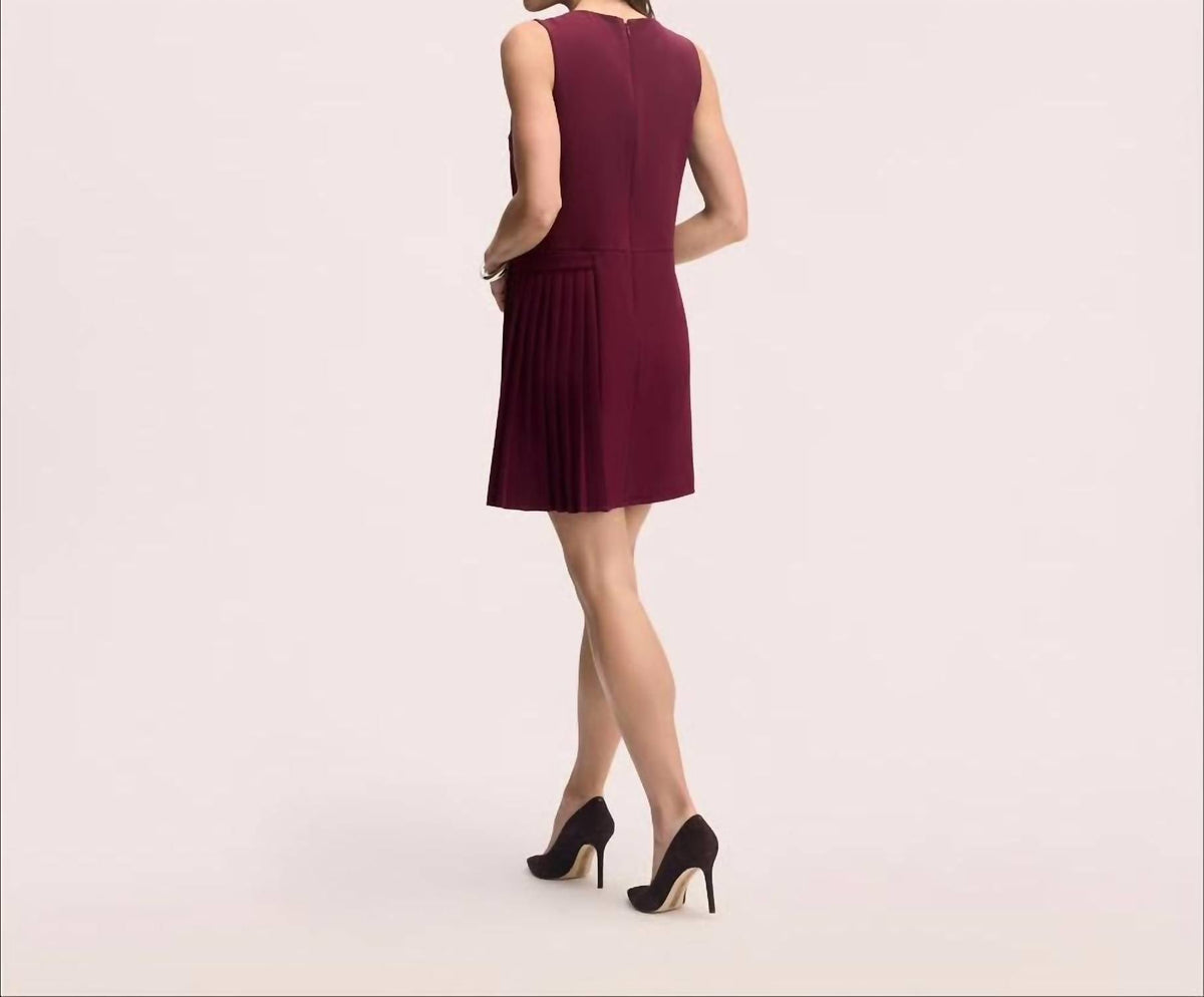 Sam Edelman - Side Pleated Mini Dress