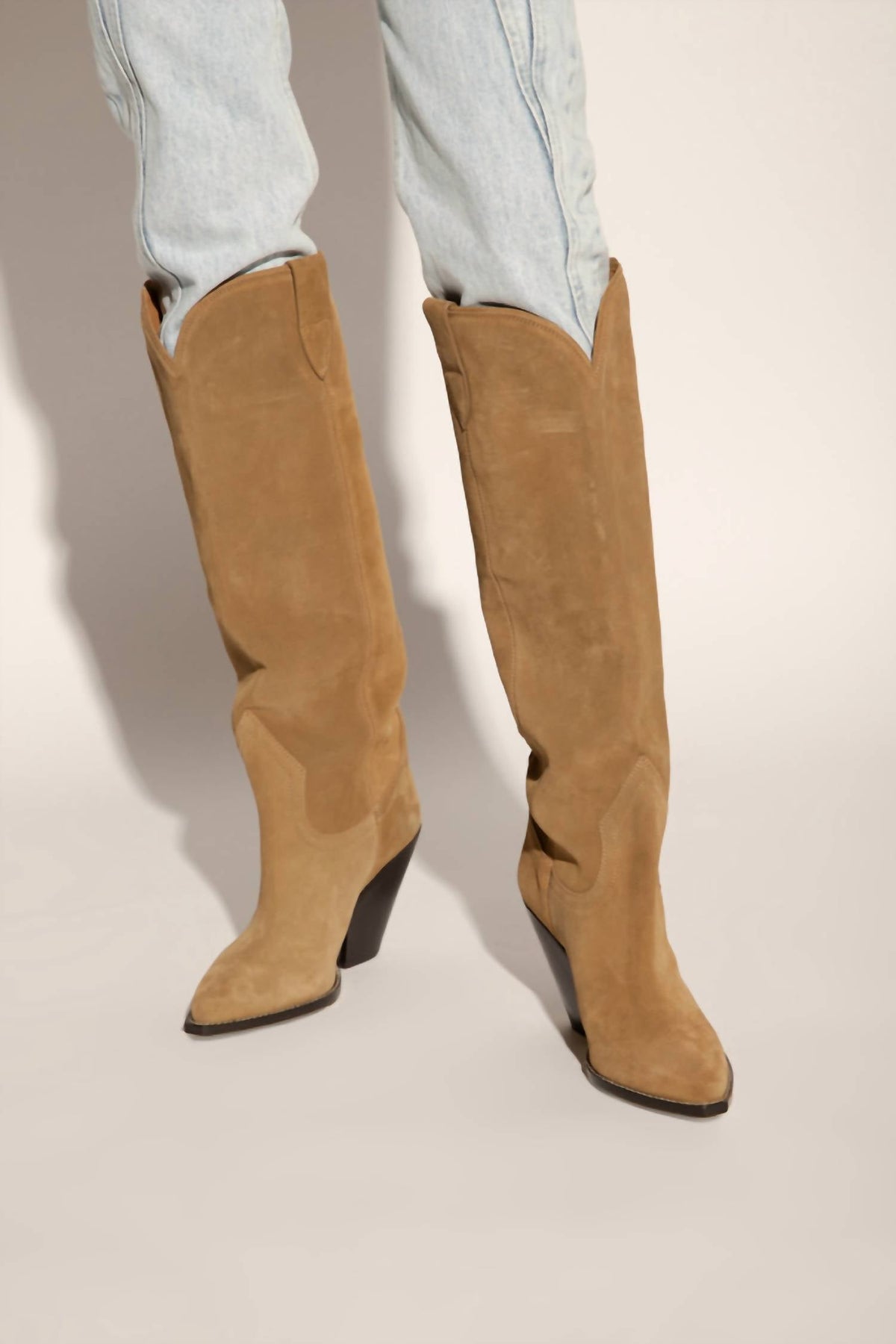 Isabel Marant - Preloved Lomero Suede Knee High Boots