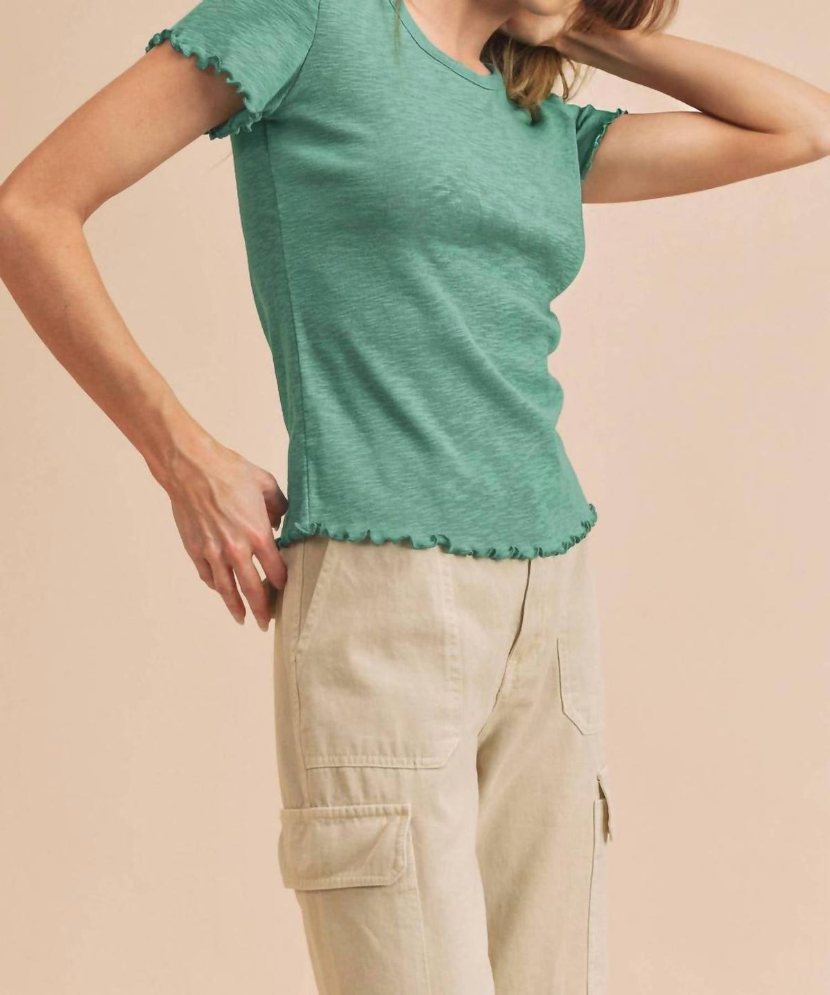 Aemi + Co - Orly Ruffle Tee