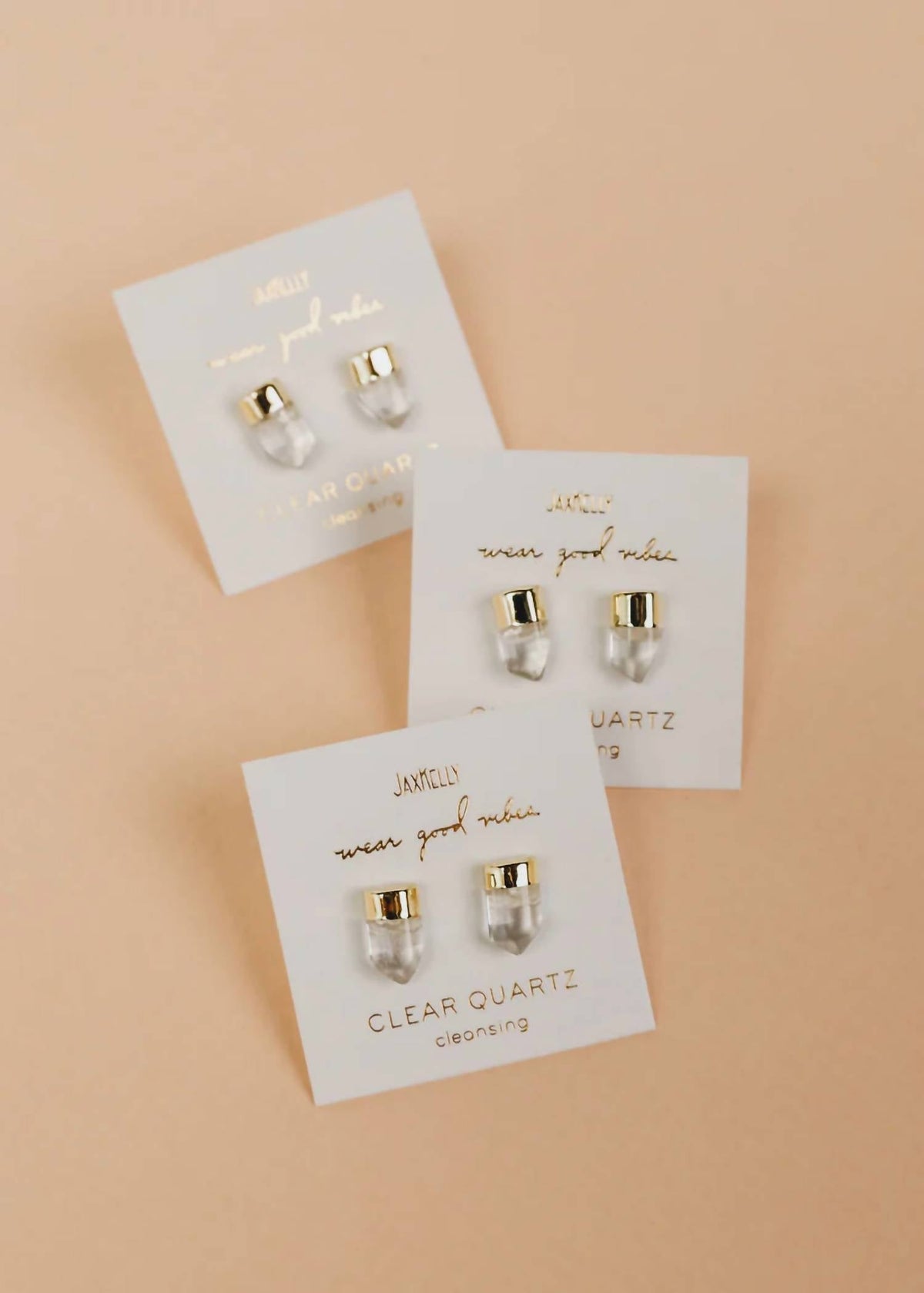 Jaxkelly - Gold Dip Earrings