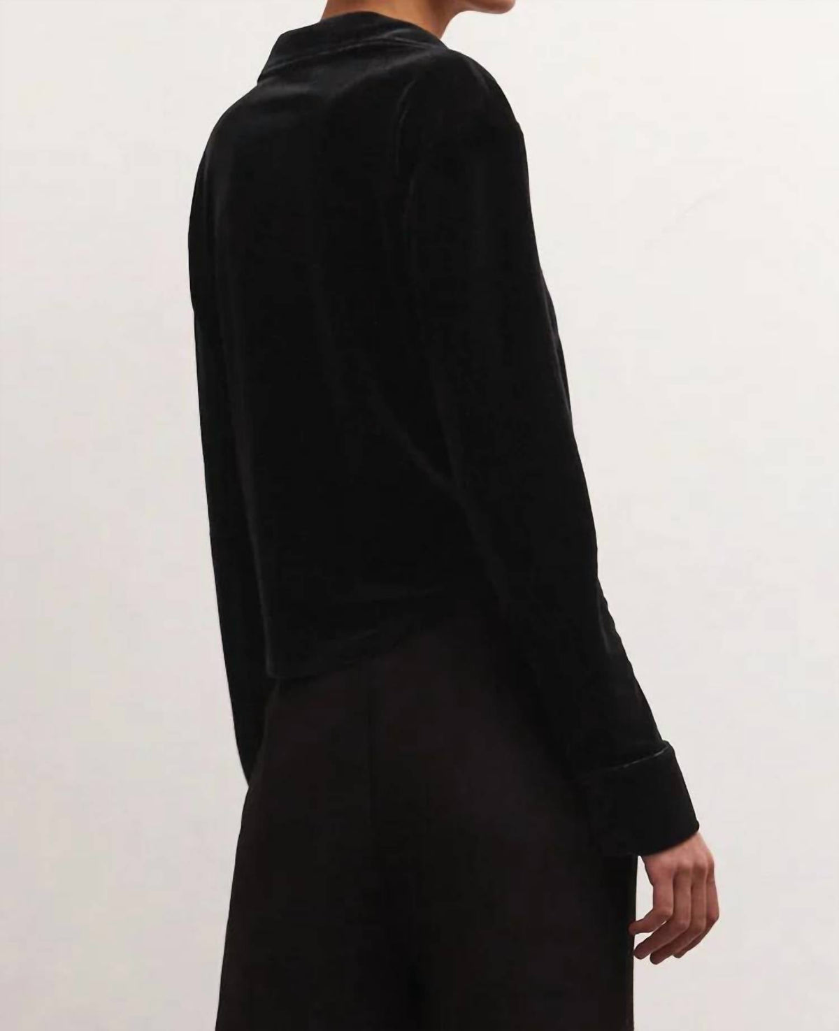 Z Supply - Presley Front Button Velvet Top