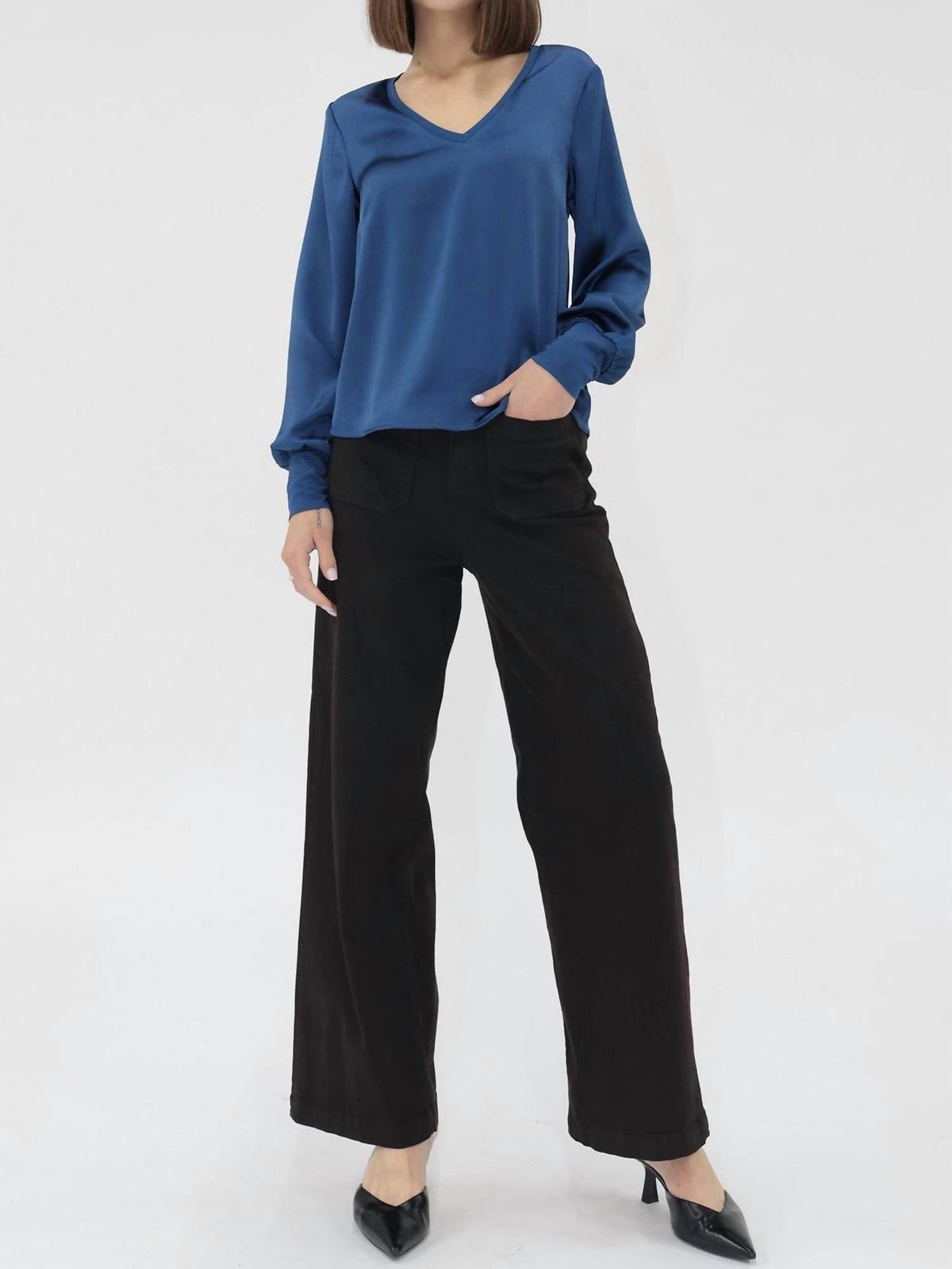 Another Love - Aya Satin Top