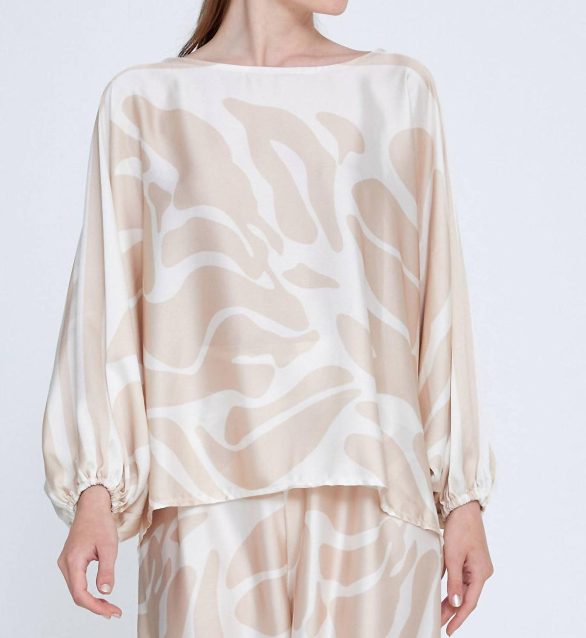 Zaalima Fashion - Long Sleeve Patterned Regular Blouse