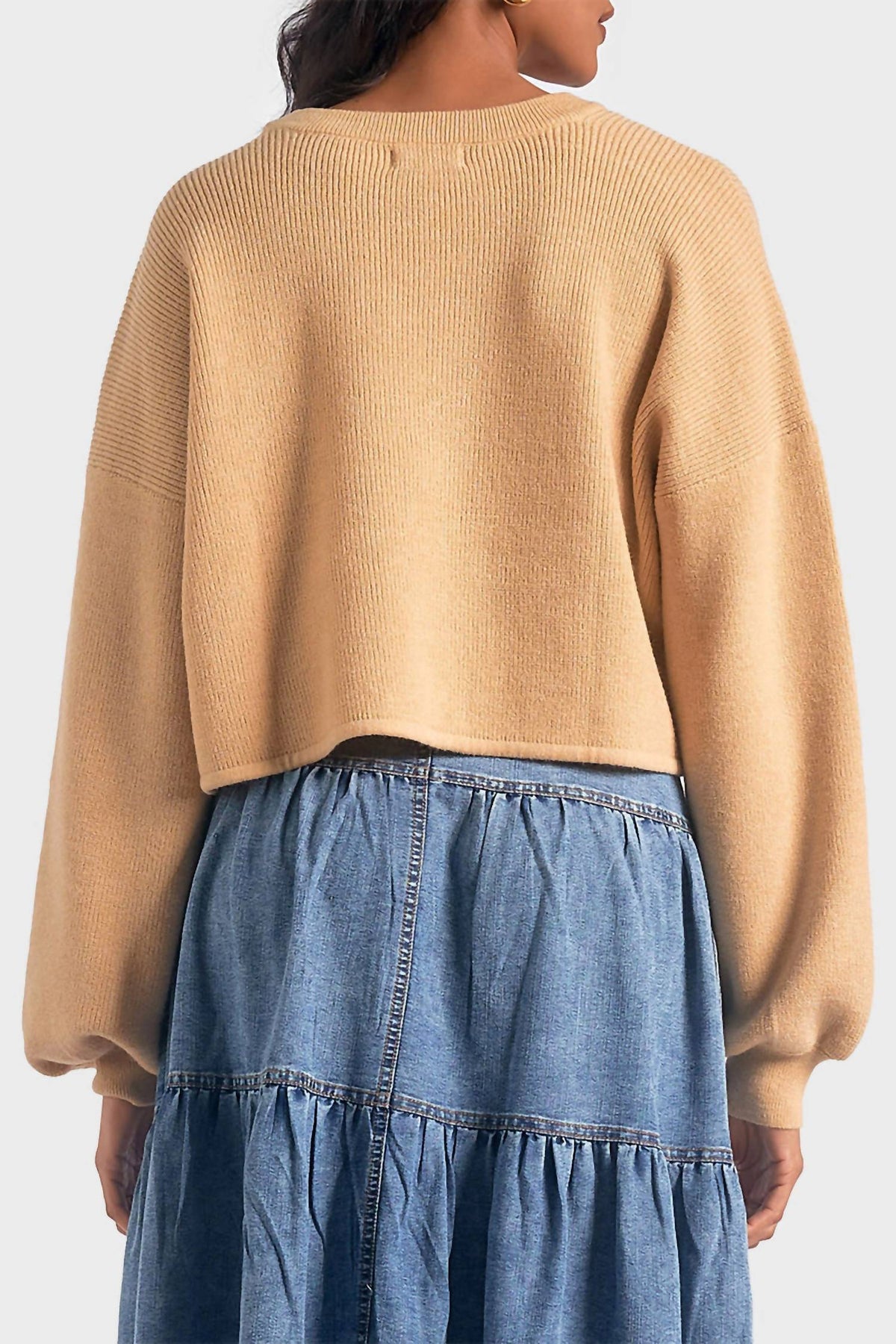 Elan - Drawstring Pullover Sweater