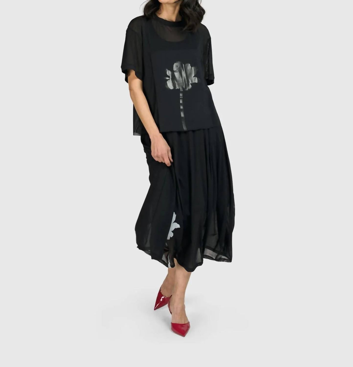 Alembika - Tekbika Antoinette Flared Cocoon Skirt