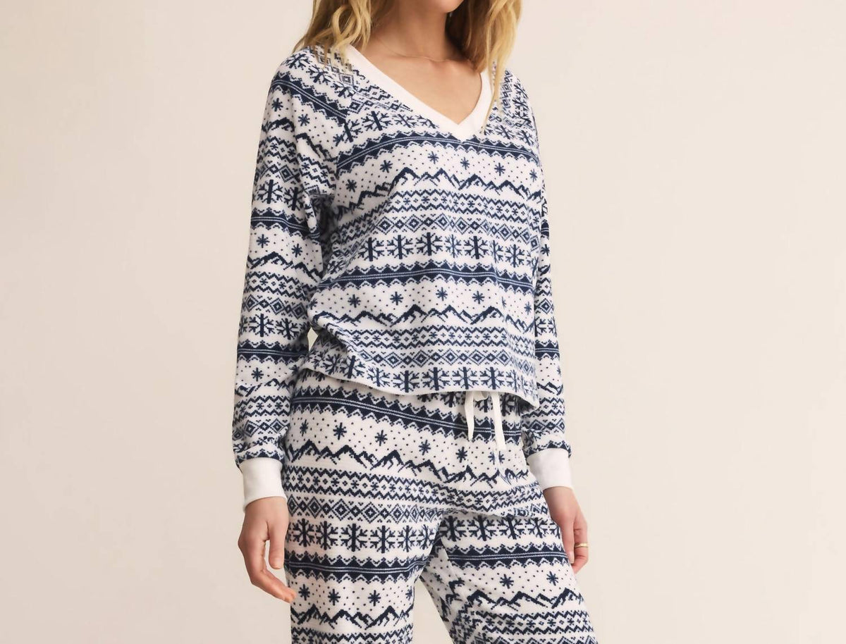 Z Supply - Slopes Fairisle Top