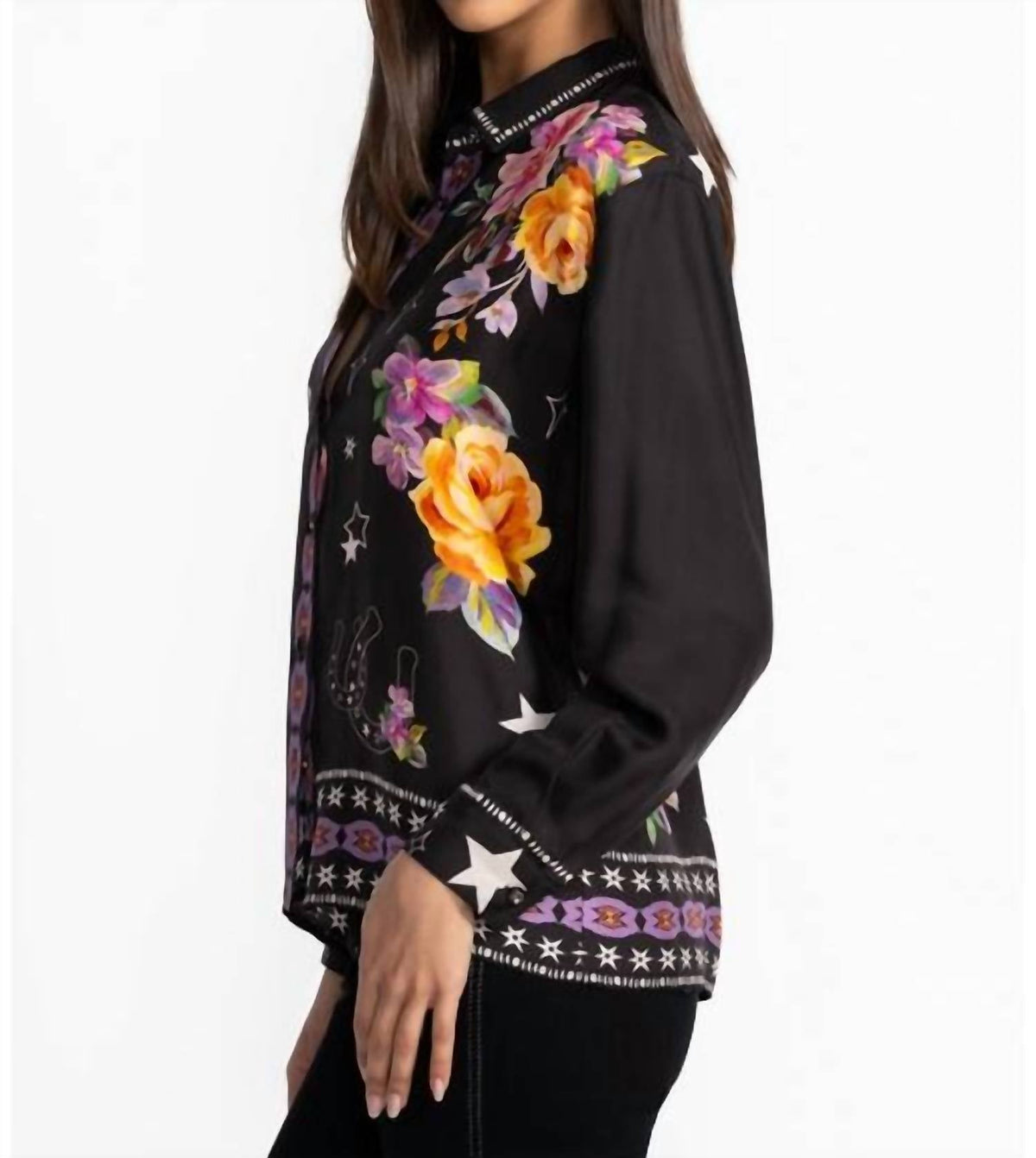 Johnny Was - ROSALYNDA BUTTON DOWN SHIRT