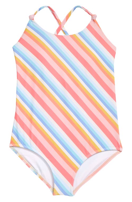 Billabong Kids' Magic Hour One-Piece Swimsuit in Multi, Size 10