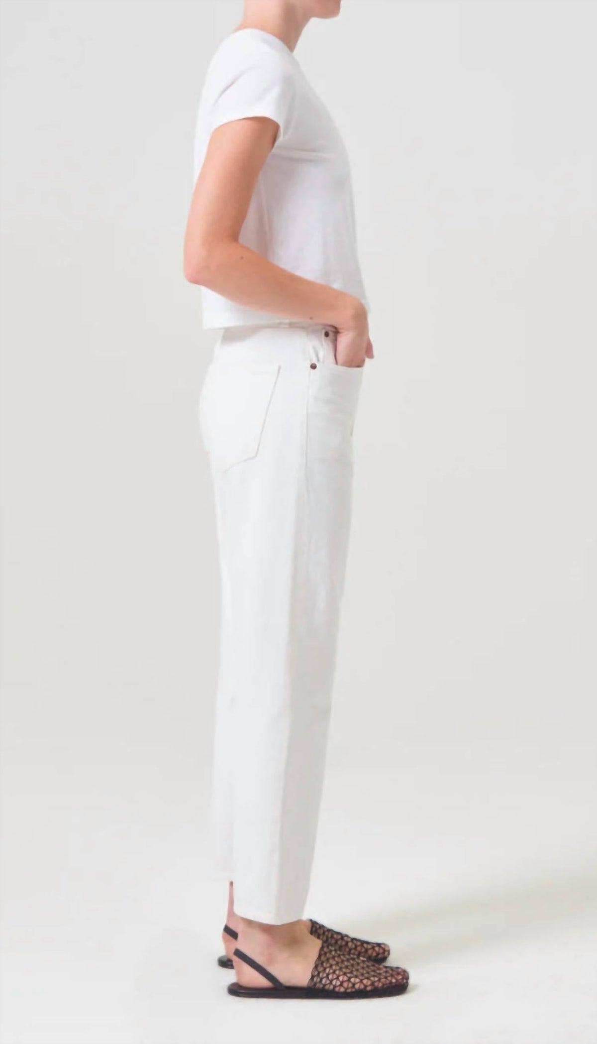 Agolde - 90's Crop Midrise Loose Straight
