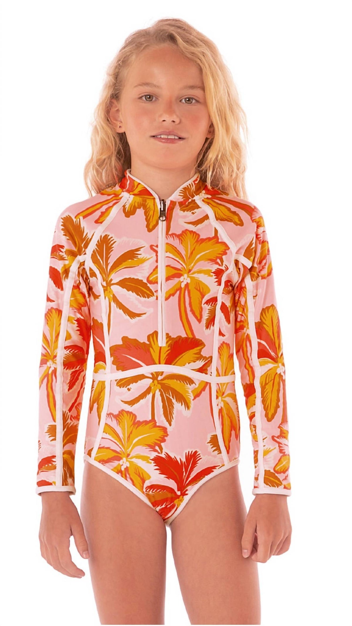 Maaji - Kids Pink Palms Moorea One Piece