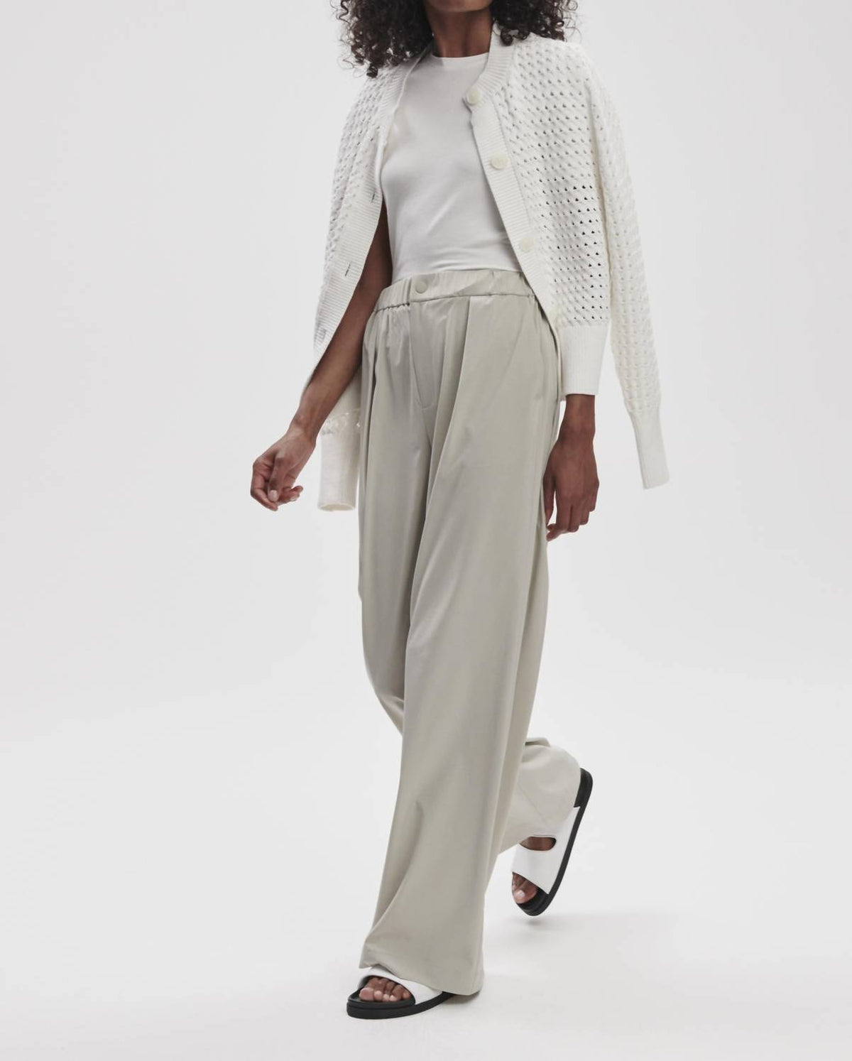 Varley - Bettina Textured Knit Jacket