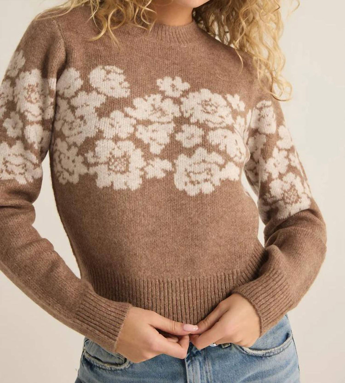 Z Supply - Marisol Flora Sweater