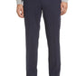 Nordstrom Tech-Smart Trim Fit Trousers in Black- Grey Texture, Size 34