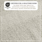 100% Cotton Woven Texture Bath Towel Set - Marbella Collection