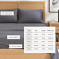 Heathered Solid Cotton Blend Flannel Sheet Set - Anders Collection