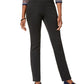 Charter Club Women's Petite Pull-On Ponté-Knit Pants Heather Gray Size 12P