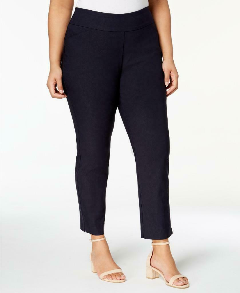 Charter Club Women's Pull-On Skinny Pants Blue Size 12