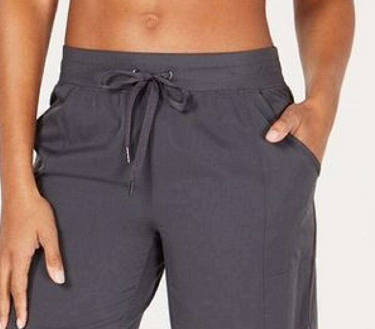 Ideology  Women's Woven Shorts 7" Dark Gray Size 2 Extra Large