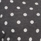 Charter Club Women's Dot-Print Crewneck Sweater Gray Size Large