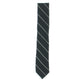 Alfani Men's Grantly Wool Blend Striped Neck Tie Black Size Regular