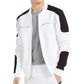 INC International Concepts Men's Portrait Track Jacket White Size Large