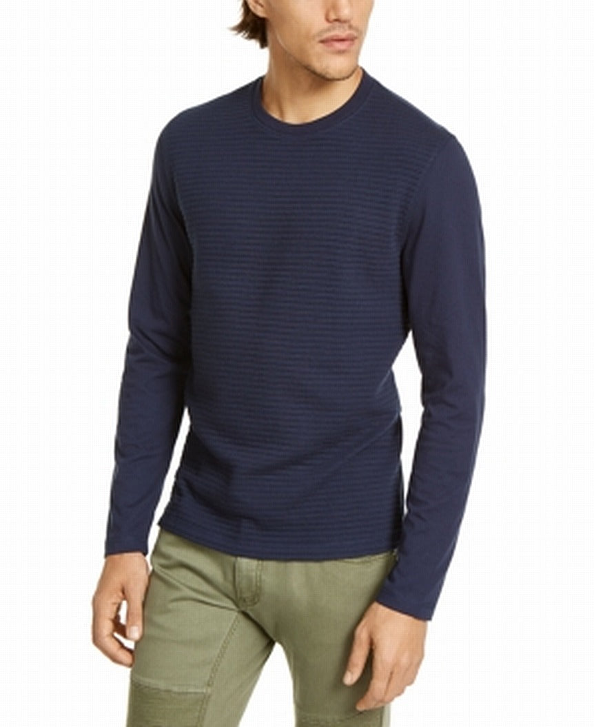 INC International Concepts Men's Ottoman T-Shirt Navy Size XX-Large